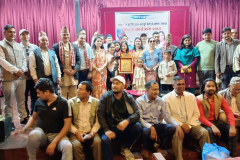 honored by Bajhangi Samaj to Sangita Rokaya - First Bajhangi Woman top Mt. Everest on May 17, 2023